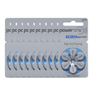 Power One P675 Hearing Aid Battery