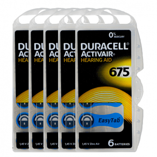 Duracell Size 675 Hearing Aid Battery