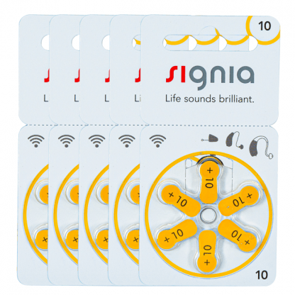 Signia Size 10 Hearing Aid Battery